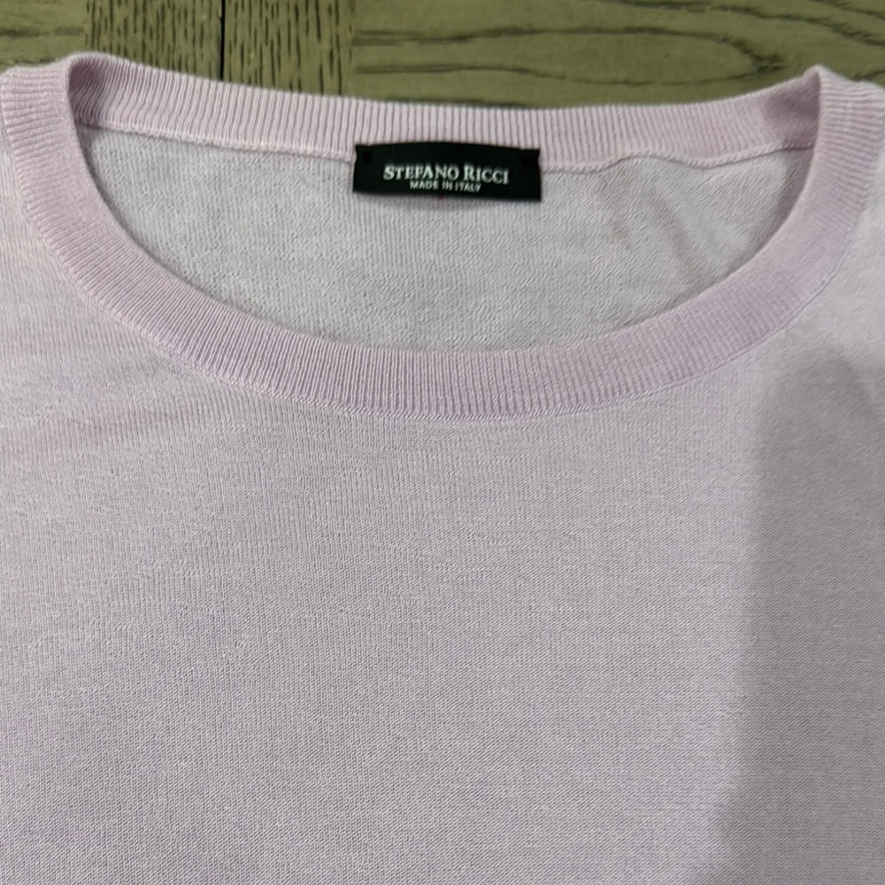 Stefano Ricci Light Pink Sweater